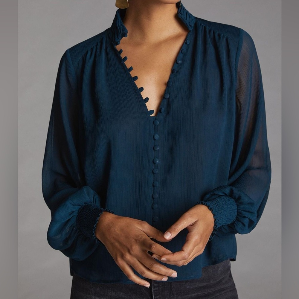 Anthropologie NWT blouse size 16